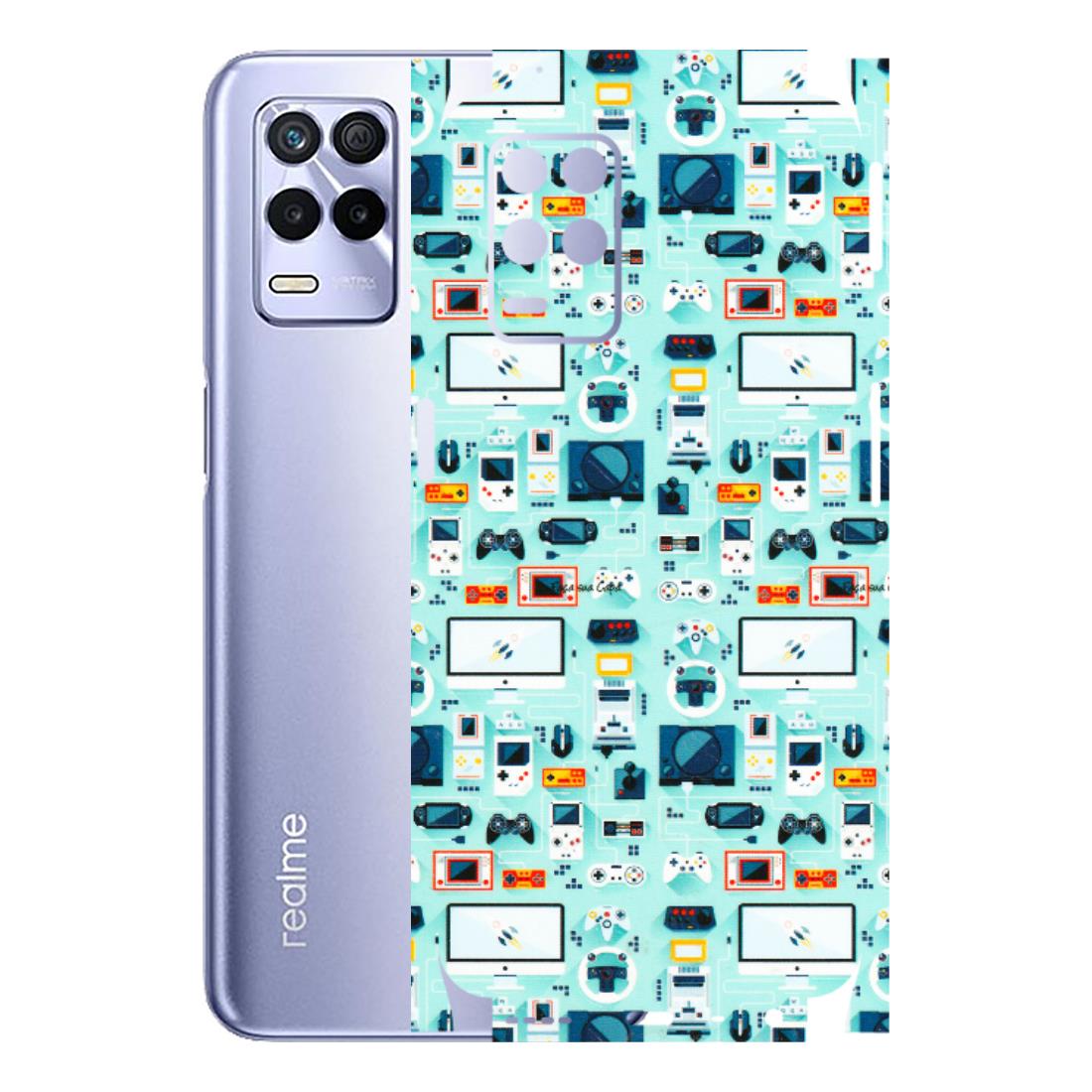 Realme Phone Skins (All Models) - Gadgets Doodle - 3D Embossed Finish (L-184) Realme 8S (5G)