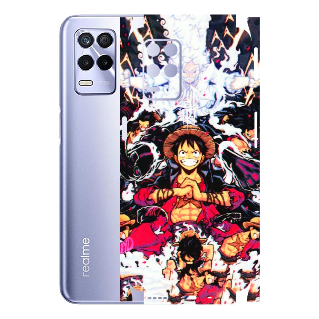 Realme Phone Skins (All Models) - Luffy Anime Character - 3D Embossed Finish (L-203) Realme 8S (5G)