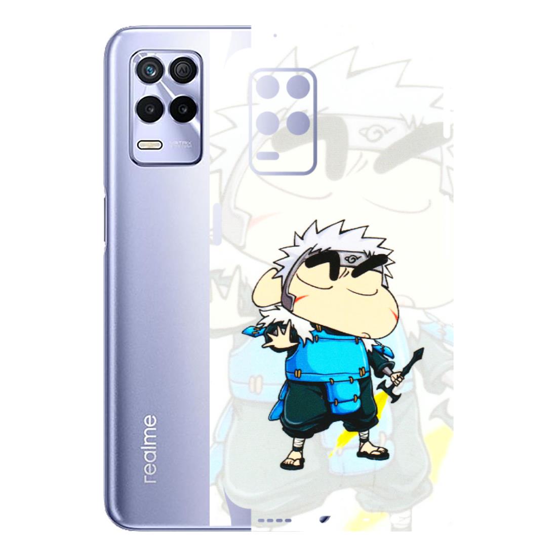 Realme Phone Skins (All Models) - Angry Young Shinchan - 3D Embossed Finish (L-226) Realme 8S (5G)