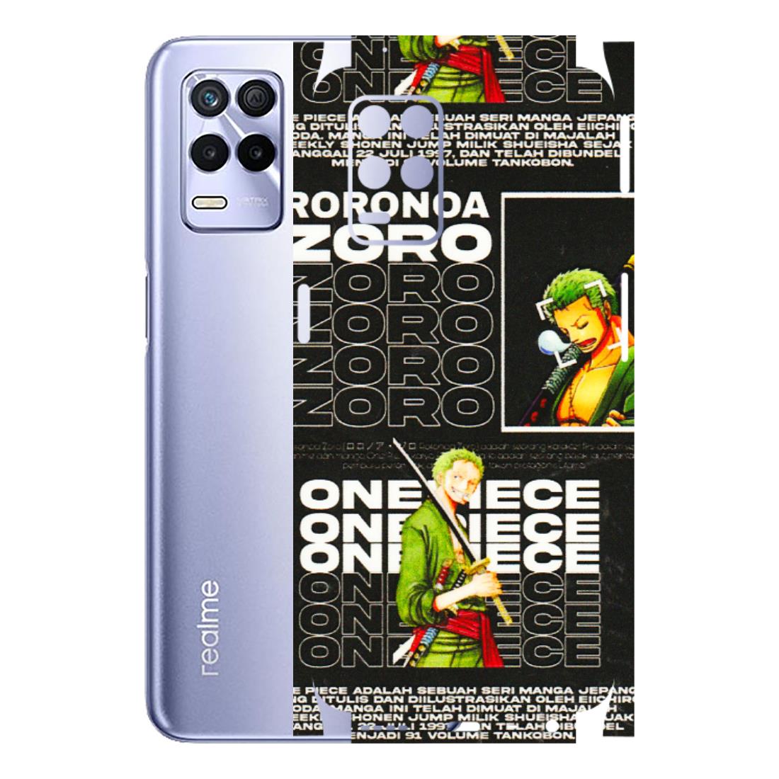 Realme Phone Skins (All Models) - One Piece Zoro - 3D Embossed Finish (L-250) Realme 8S (5G)