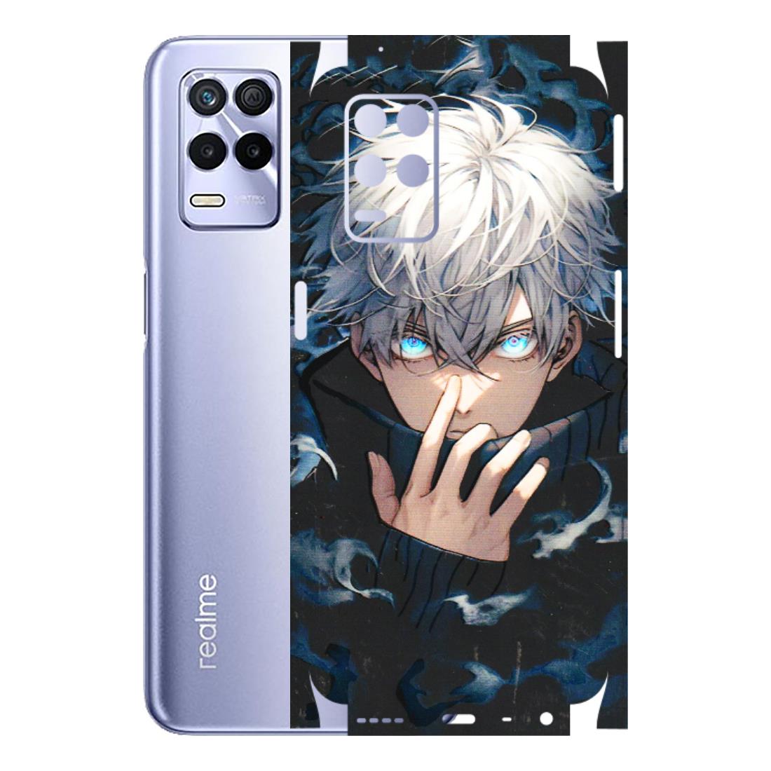 Realme Phone Skins (All Models) - New Jujutsu Kaisen Anime - 3D Embossed Finish (L-313) Realme 8S (5G)