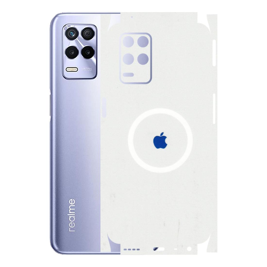 Realme Phone Skins (All Models) - iPhone Magsafe Logo - 3D Embossed Finish (L-320) Realme 8S (5G)