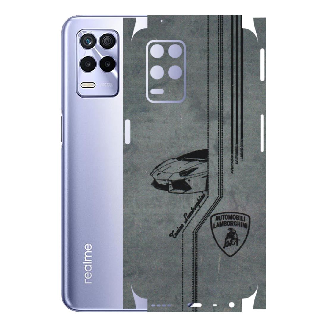 Realme Phone Skins (All Models) - New Lamborgini Aventador - 3D Embossed Finish (L-321) Realme 8S (5G)