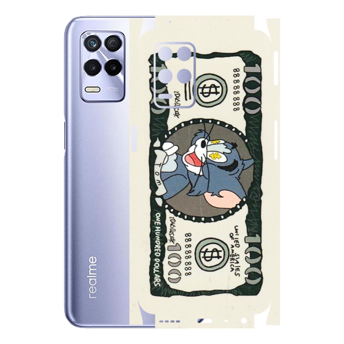 Realme Phone Skins (All Models) - Tom Hundred Dollar - 3D Embossed Finish (L-324) Realme 8S (5G)