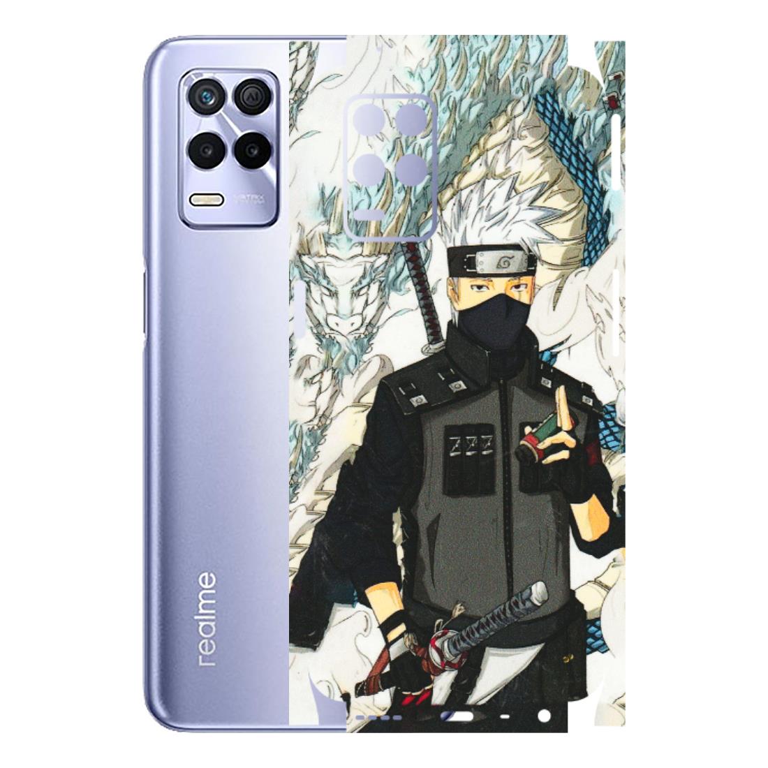 Realme Phone Skins (All Models) - Kakashi Hatake Naruto Anime - 3D Embossed Finish (L-46) Realme 8S (5G)