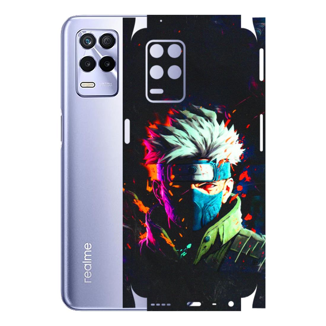 Realme Phone Skins (All Models) - Anime Cool Character - 3D Embossed Finish (L-59) Realme 8S (5G)