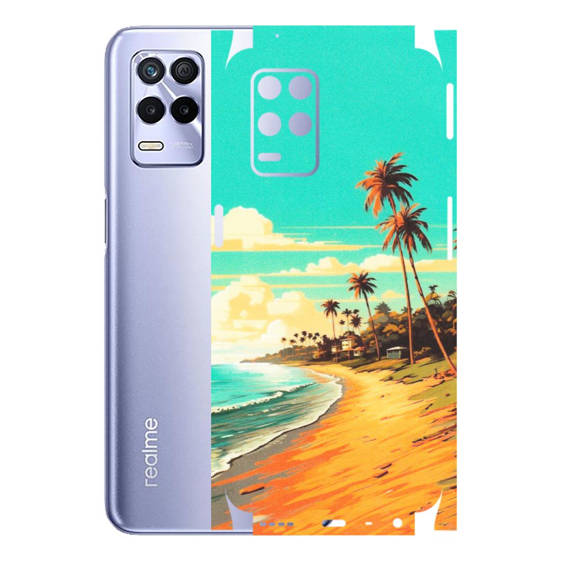 Realme Phone Skins (All Models) - Miami Beach - Matte Finish (M-136) Realme 8S (5G)