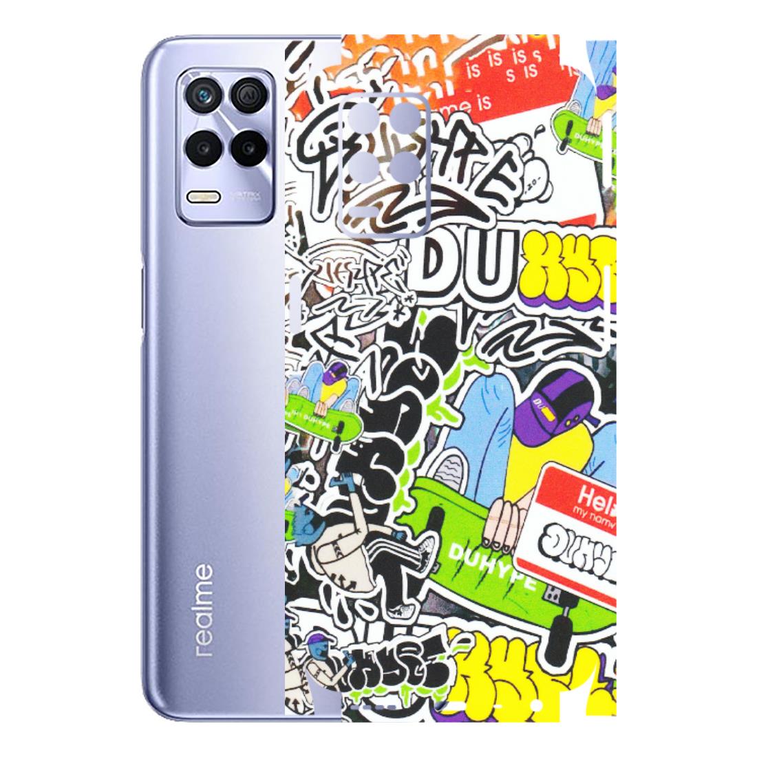 Realme Phone Skins (All Models) - Dope Graffiti - Matte Finish (M-61) Realme 8S (5G)