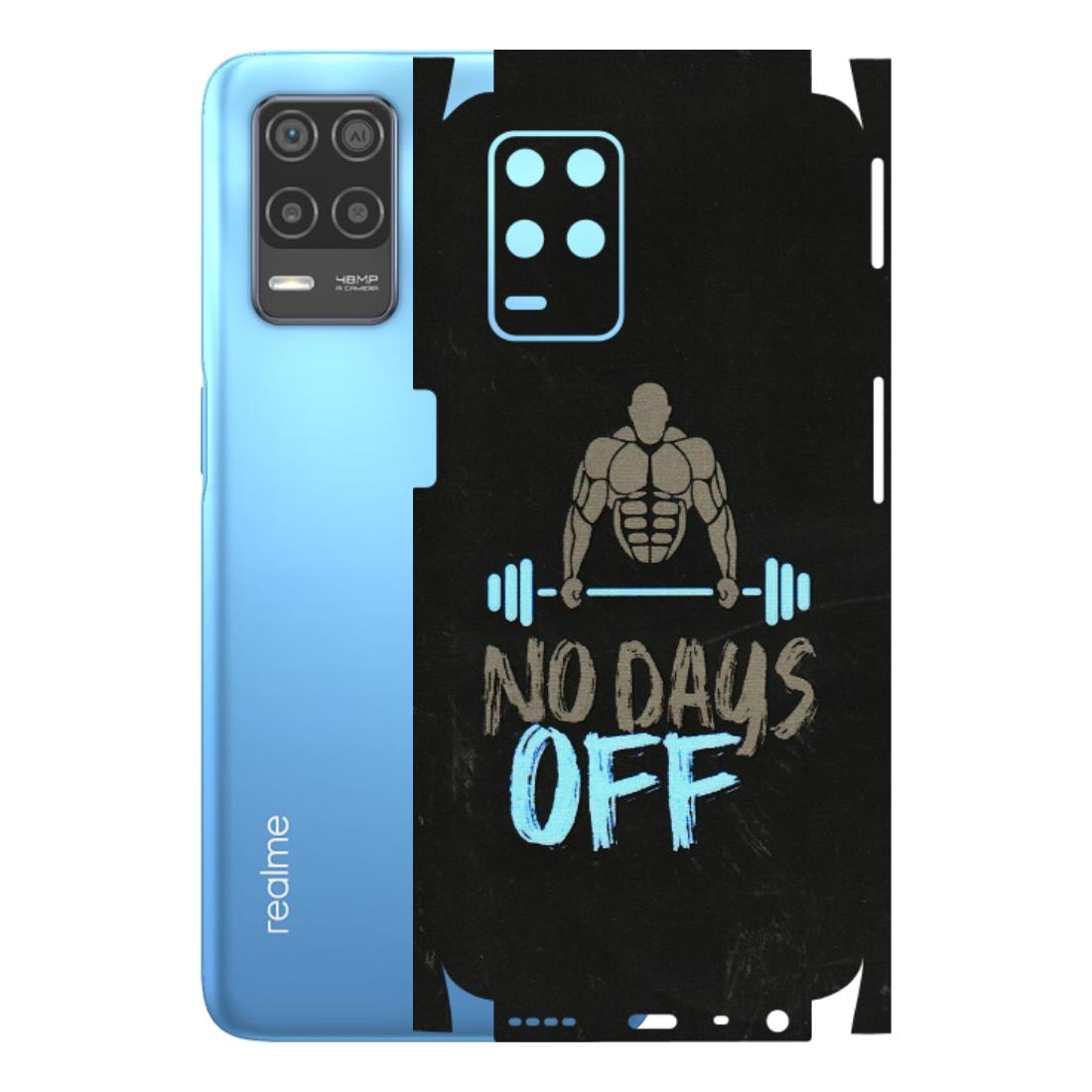 Realme Phone Skins (All Models) - Gym Lover - 3D Embossed Finish (L-127) Realme 8 (4G)