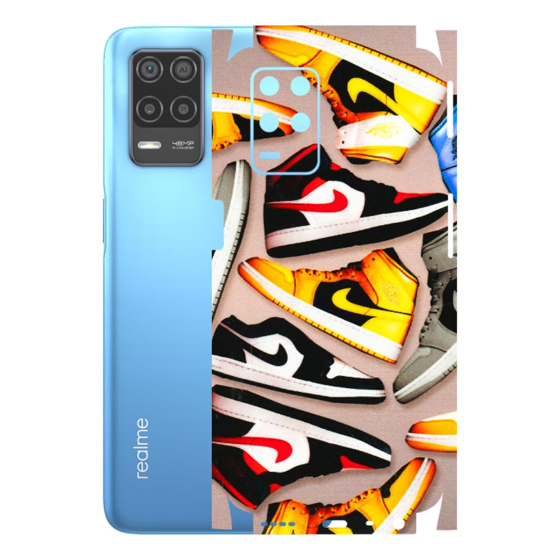 Realme Phone Skins (All Models) - Sneaker Lover - 3D Embossed Finish (L-135) Realme 8 (4G)