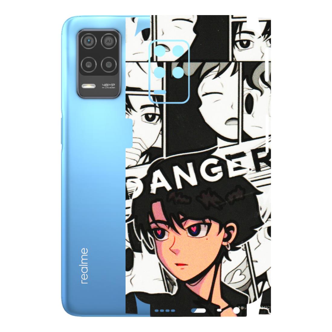 Realme Phone Skins (All Models) - Danger Anime - 3D Embossed Finish (L-155) Realme 8 (4G)