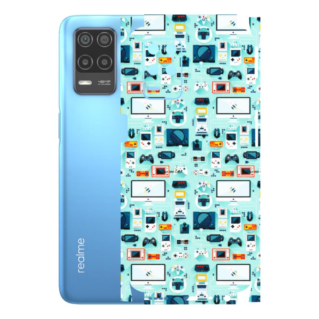 Realme Phone Skins (All Models) - Gadgets Doodle - 3D Embossed Finish (L-184) Realme 8 (4G)