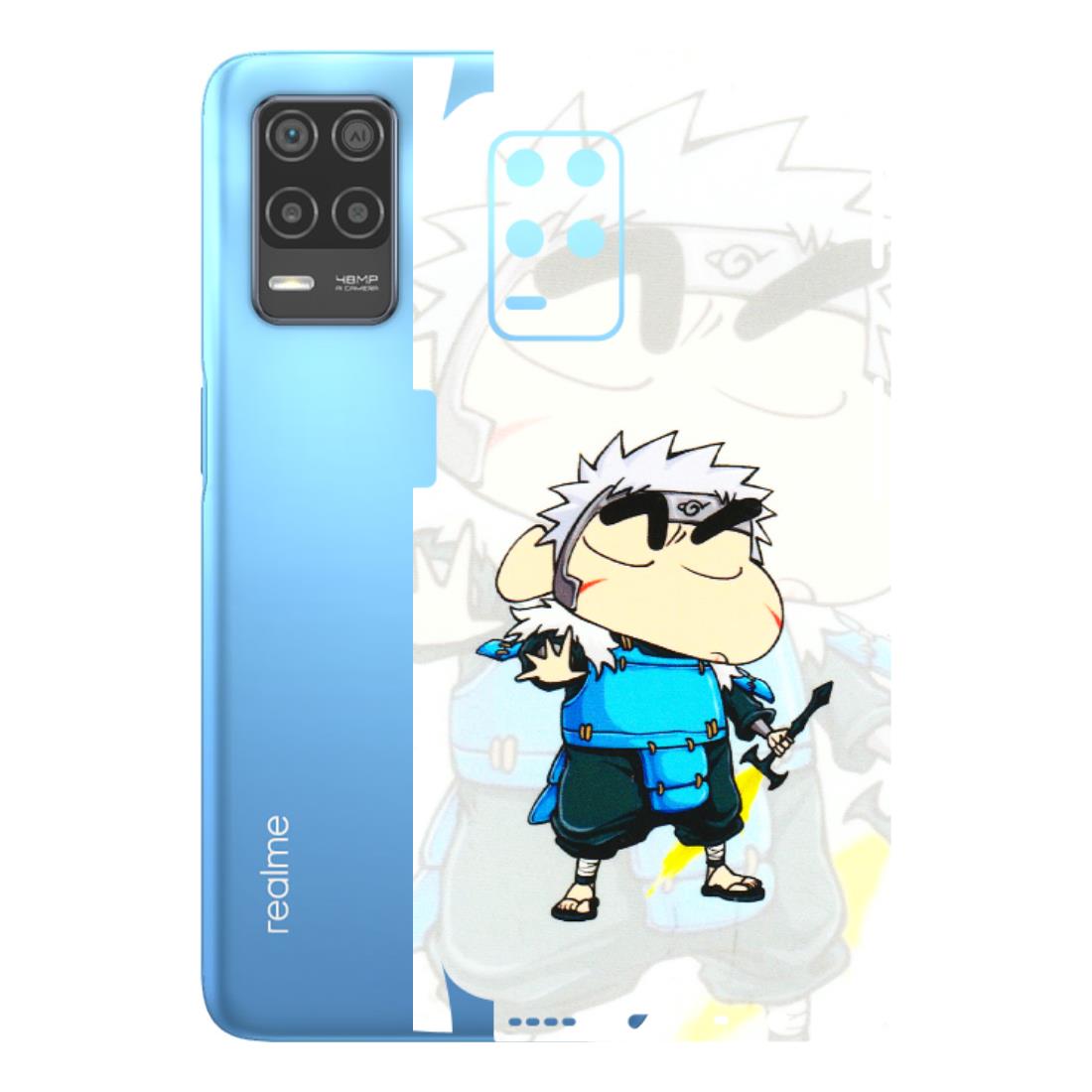 Realme Phone Skins (All Models) - Angry Young Shinchan - 3D Embossed Finish (L-226) Realme 8 (4G)