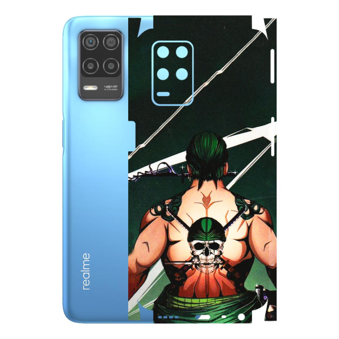 Realme Phone Skins (All Models) - Zoro Anime - 3D Embossed Finish (L-23) Realme 8 (4G)