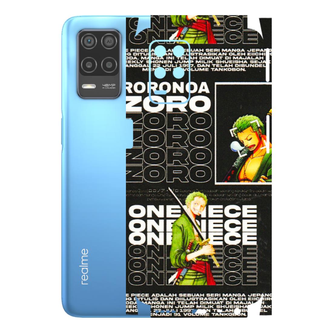 Realme Phone Skins (All Models) - One Piece Zoro - 3D Embossed Finish (L-250) Realme 8 (4G)