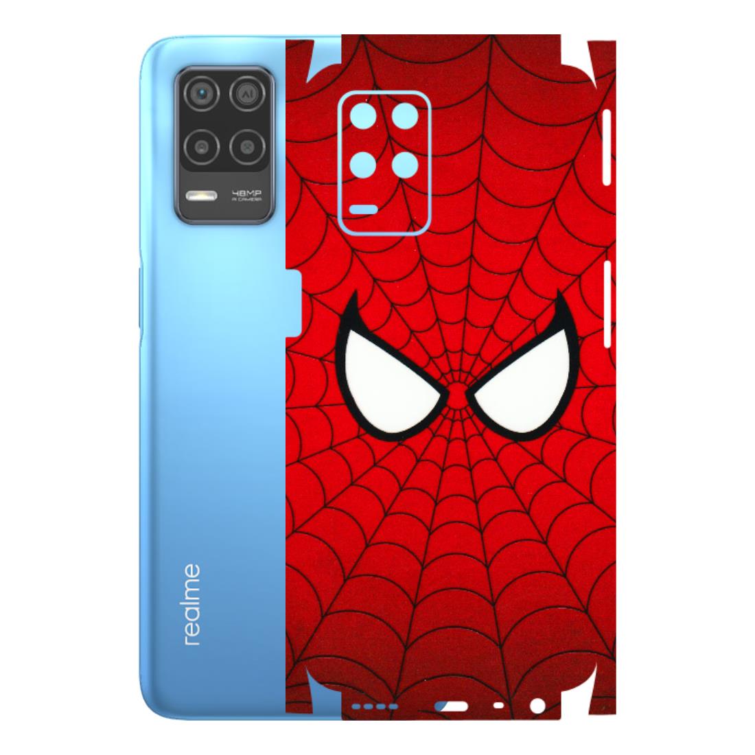 Realme Phone Skins (All Models) - Spidey Eyes - 3D Embossed Finish (L-257) Realme 8 (4G)