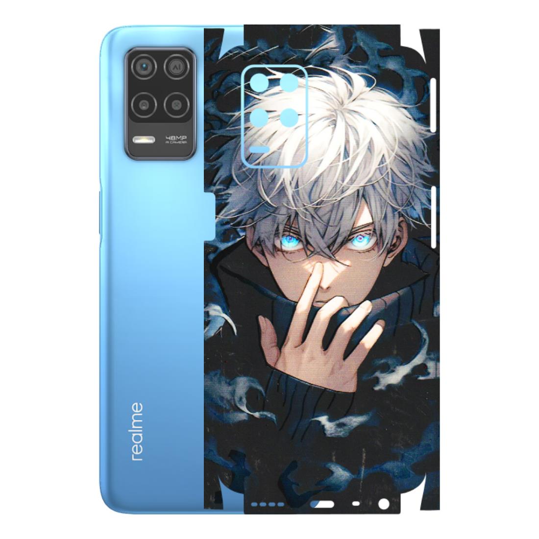 Realme Phone Skins (All Models) - New Jujutsu Kaisen Anime - 3D Embossed Finish (L-313) Realme 8 (4G)