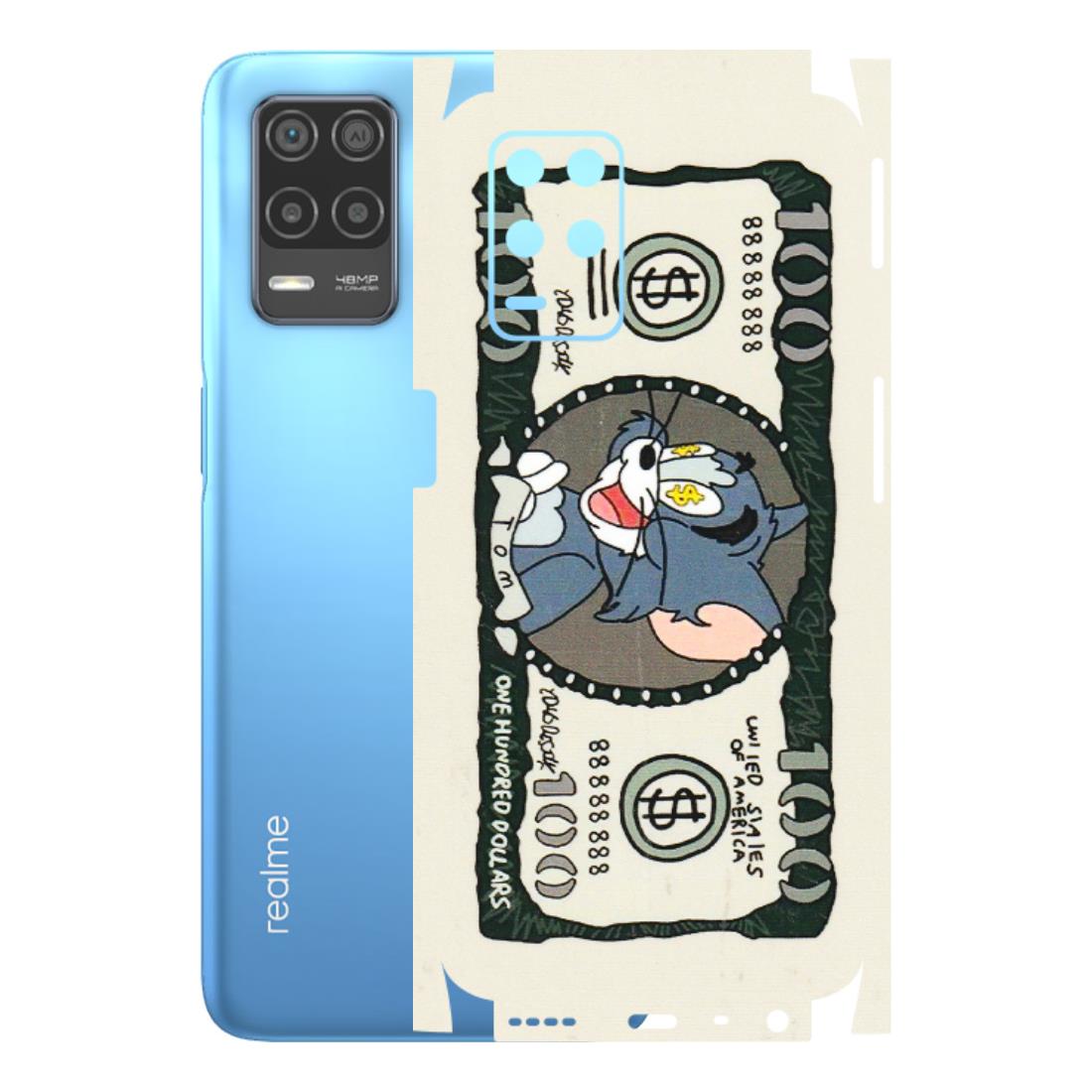 Realme Phone Skins (All Models) - Tom Hundred Dollar - 3D Embossed Finish (L-324) Realme 8 (4G)