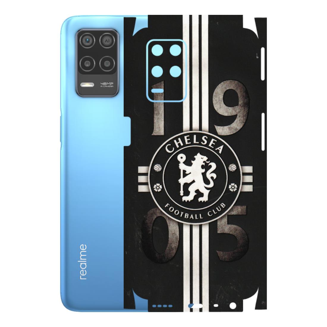 Realme Phone Skins (All Models) - Chelsea Fan Club - 3D Embossed Finish (L-36) Realme 8 (4G)