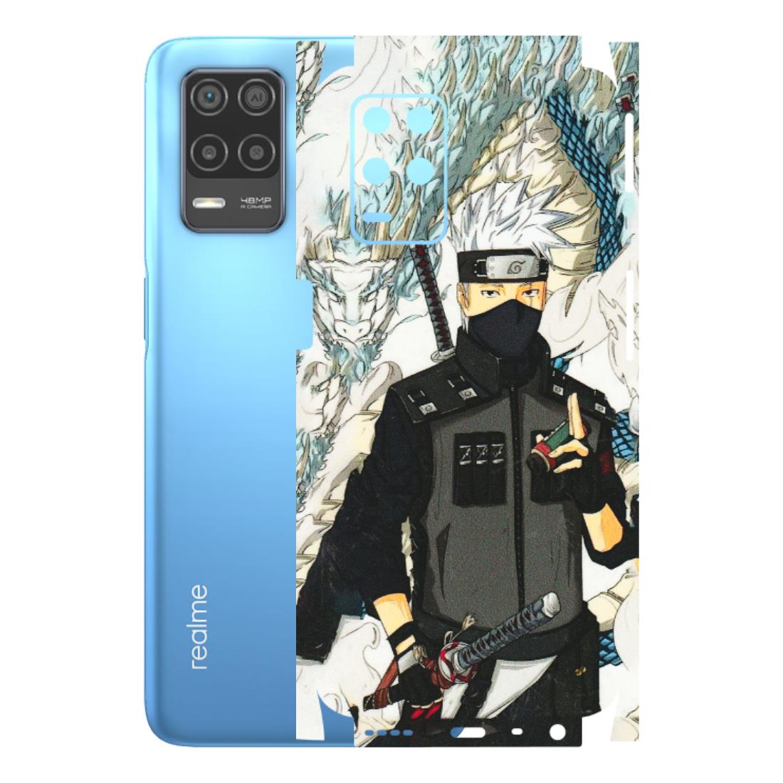 Realme Phone Skins (All Models) - Kakashi Hatake Naruto Anime - 3D Embossed Finish (L-46) Realme 8 (4G)