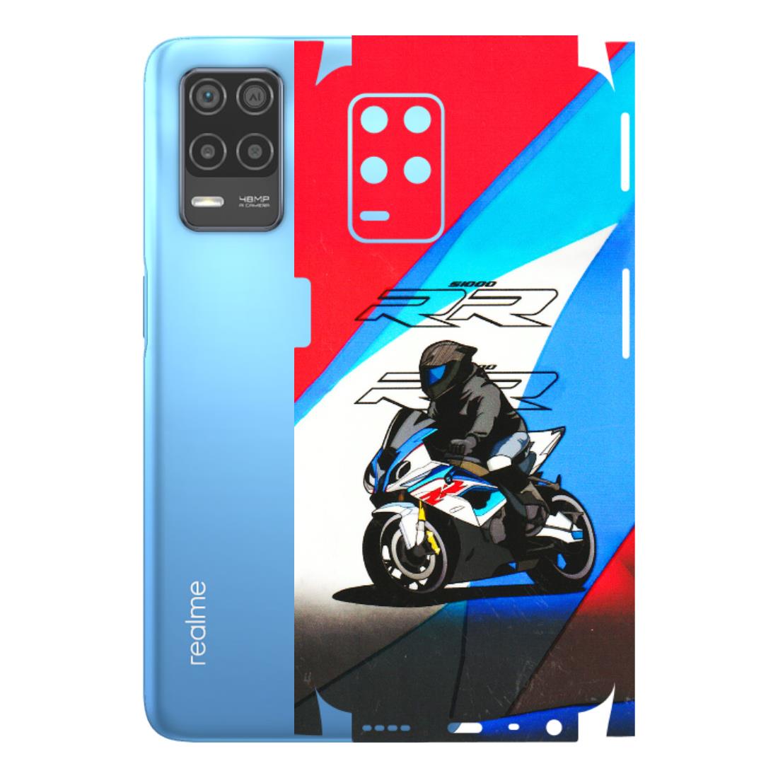 Realme Phone Skins (All Models) - Bikers Love - 3D Embossed Finish (L-58) Realme 8 (4G)