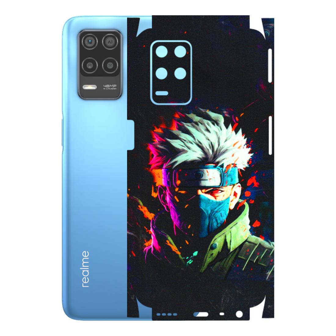 Realme Phone Skins (All Models) - Anime Cool Character - 3D Embossed Finish (L-59) Realme 8 (4G)