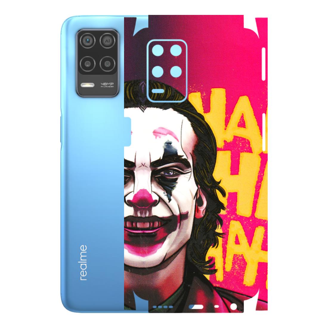 Realme Phone Skins (All Models) - Joker Evil Laugh - 3D Embossed Finish (L-97) Realme 8 (4G)