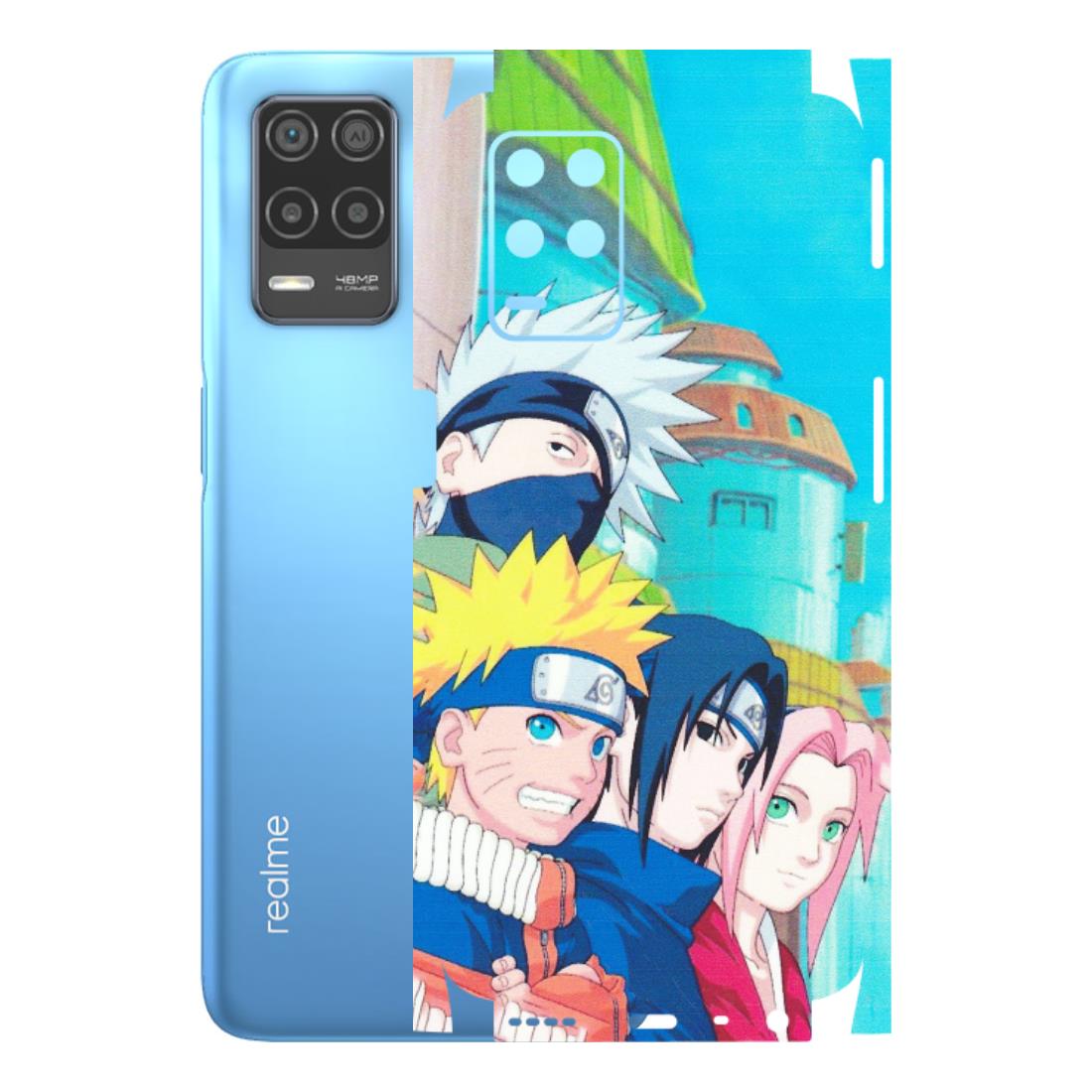 Realme Phone Skins (All Models) - Team Minato And Kakashi - Matte Finish (M-101) Realme 8 (4G)