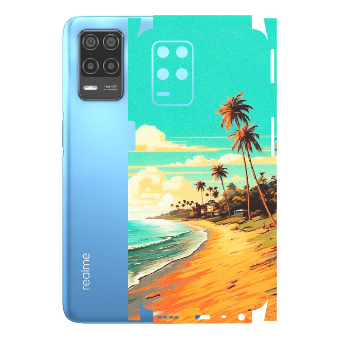 Realme Phone Skins (All Models) - Miami Beach - Matte Finish (M-136) Realme 8 (4G)