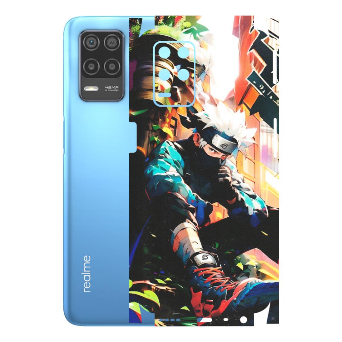 Realme Phone Skins (All Models) - Ash & Pikachu - Matte Finish (M-26) Realme 8 (4G)
