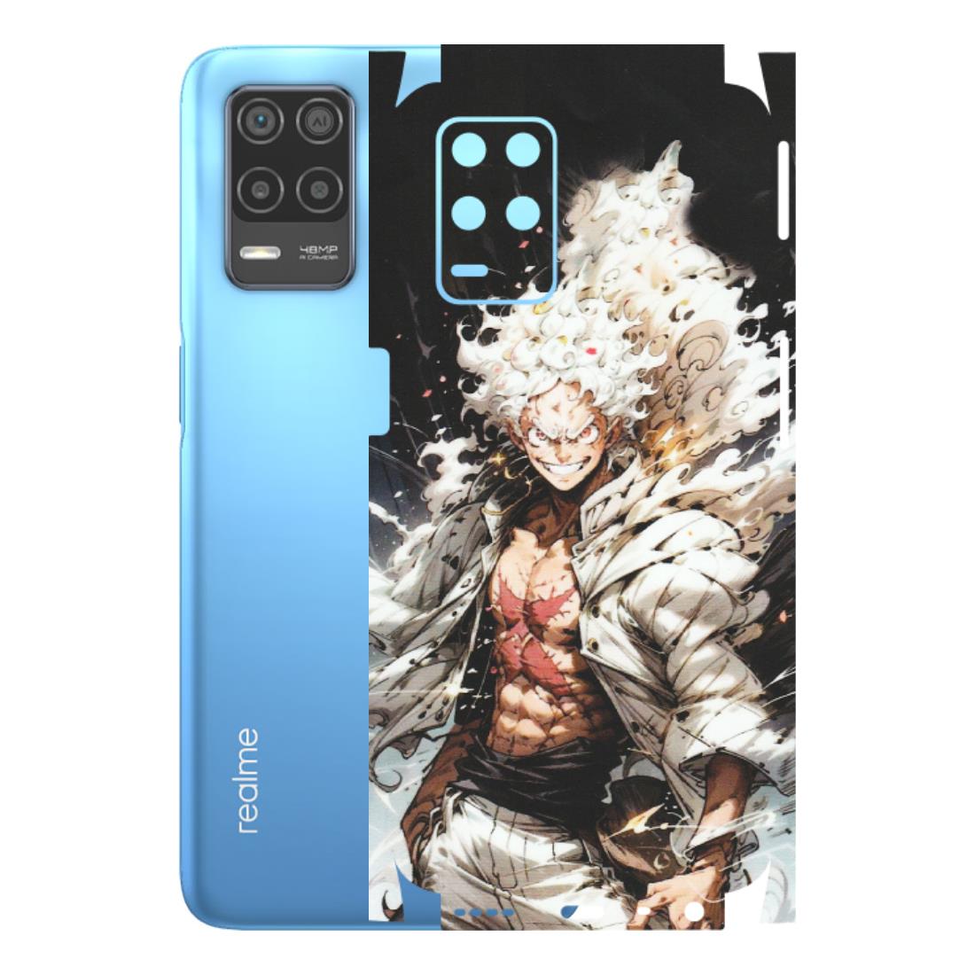 Realme Phone Skins (All Models) - Anime Angry Classy Character - Matte Finish (M-34) Realme 8 (4G)