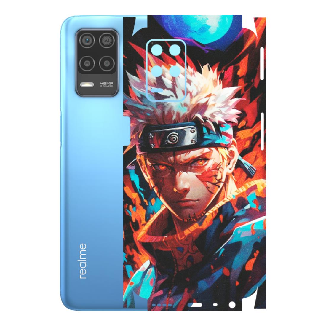 Realme Phone Skins (All Models) - Anime Ferocious Character - Matte Finish (M-44) Realme 8 (4G)