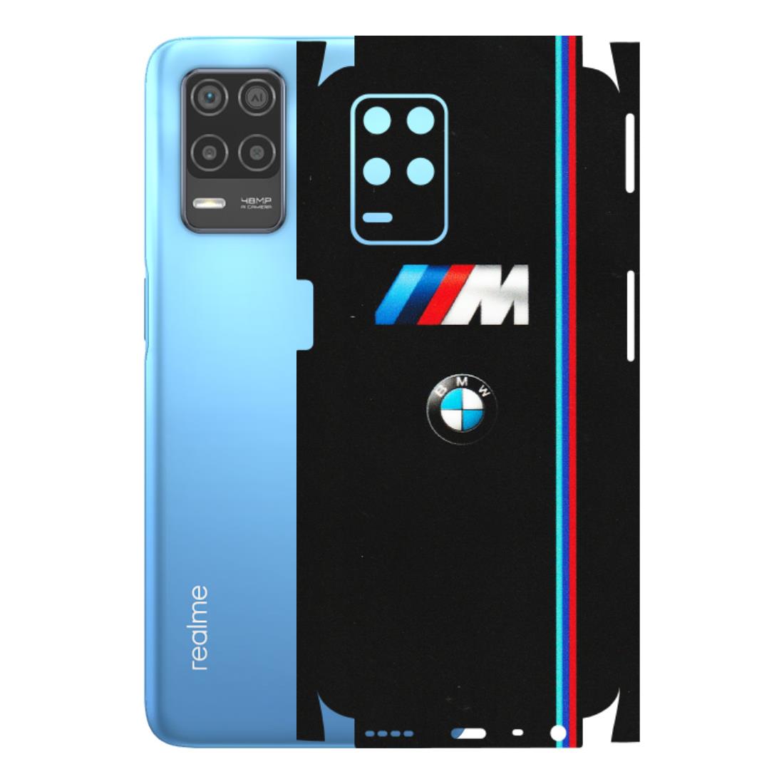 Realme Phone Skins (All Models) - Styling With Black BMW - Matte Finish (M-74) Realme 8 (4G)