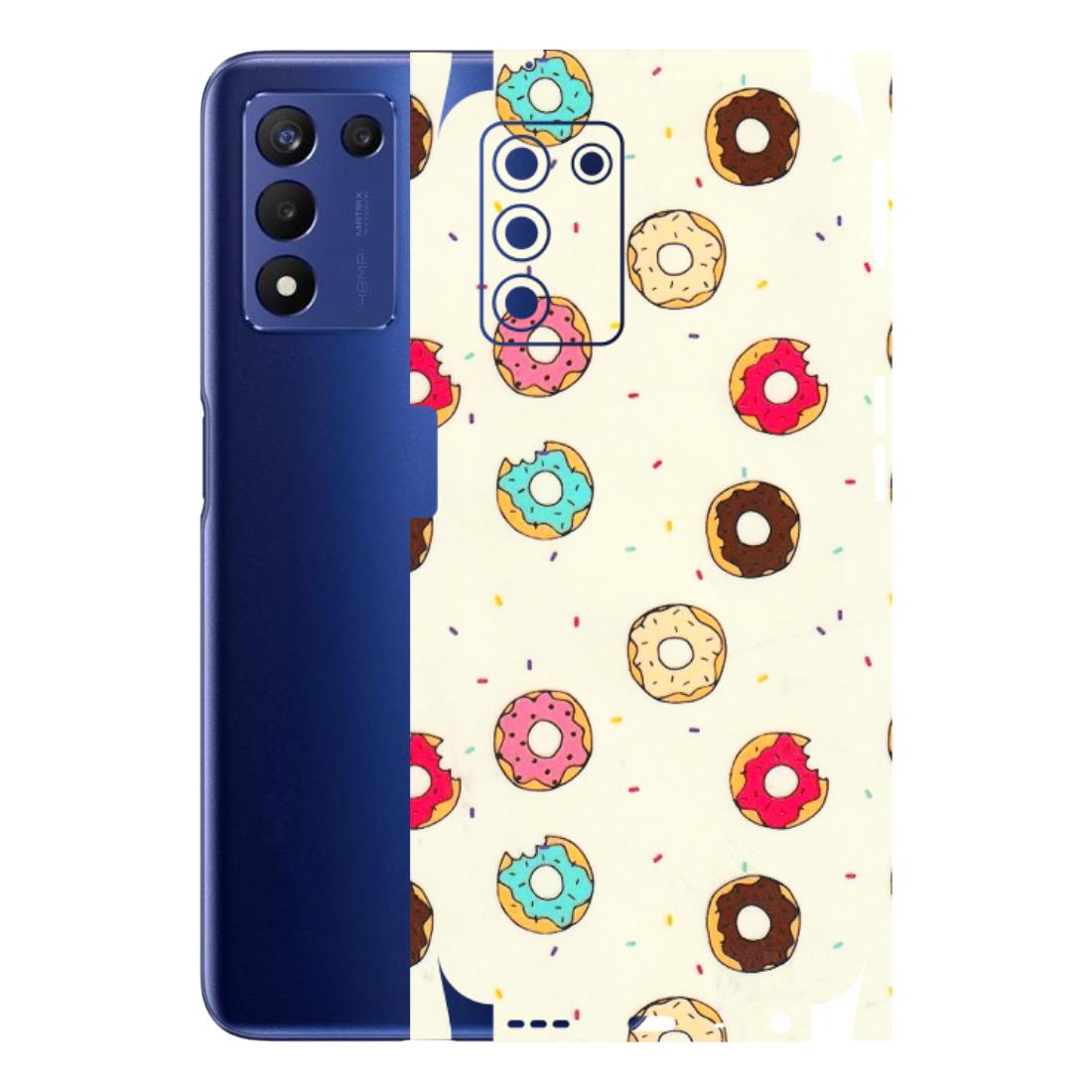 Realme Phone Skins (All Models) - Mini Donuts Doodle Art - 3D Embossed Finish (L-122) Realme 9 5G SE