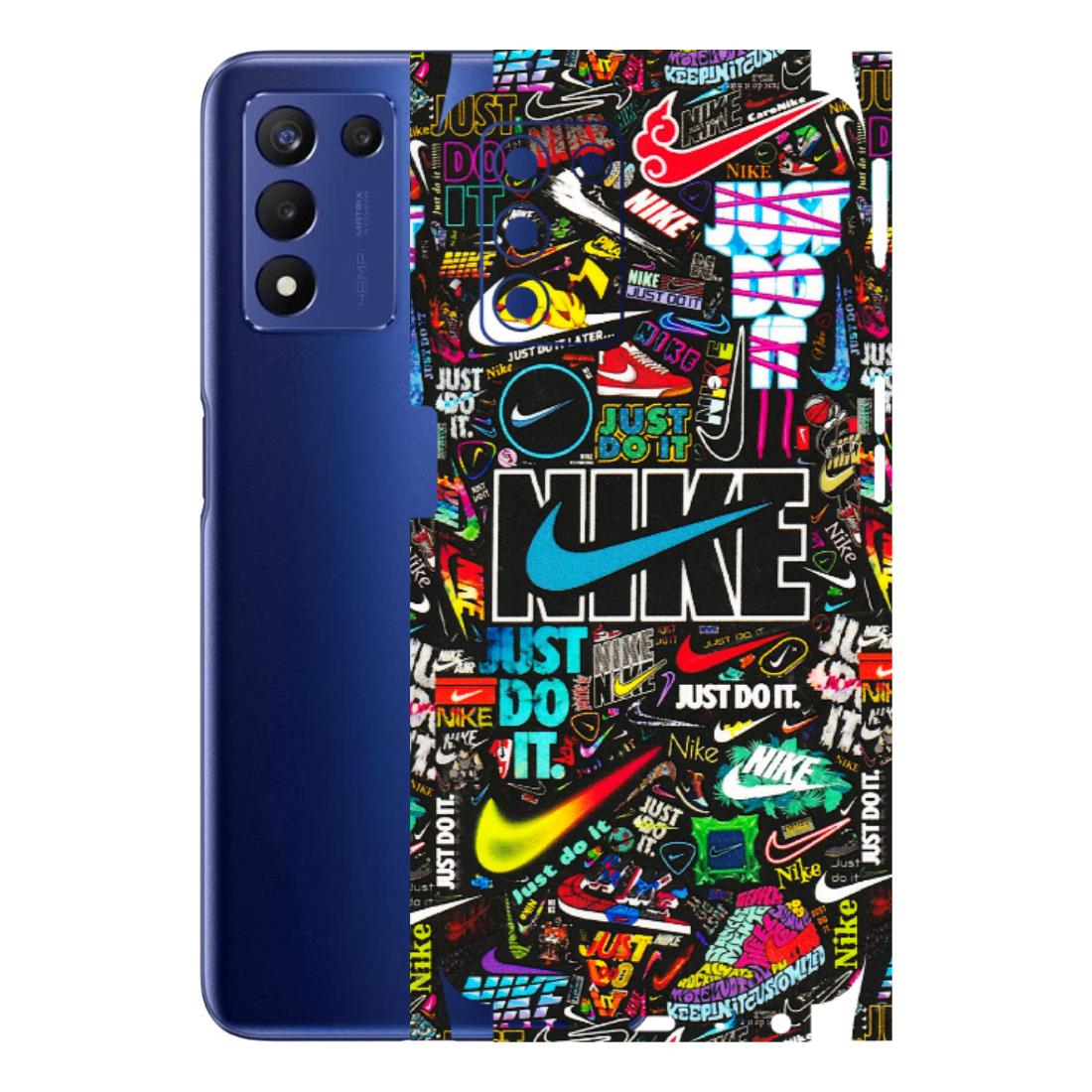 Realme Phone Skins (All Models) - Just Do It Doodles - 3D Embossed Finish (L-166) Realme 9 5G SE