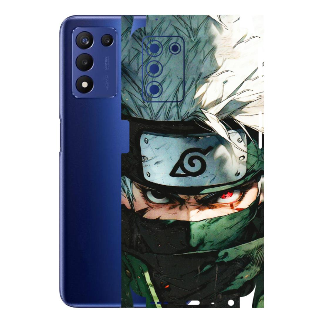 Realme Phone Skins (All Models) - Kakashi Red Eye Focus - 3D Embossed Finish (L-227) Realme 9 5G SE