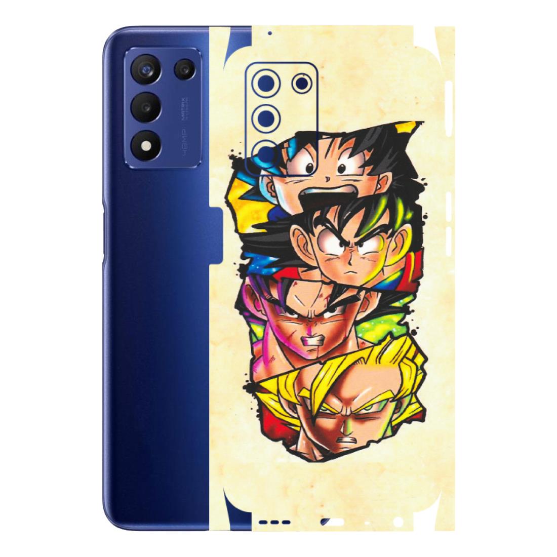 Realme Phone Skins (All Models) - Angry Multi Anime - Matte Finish (M-113) Realme 9 5G SE