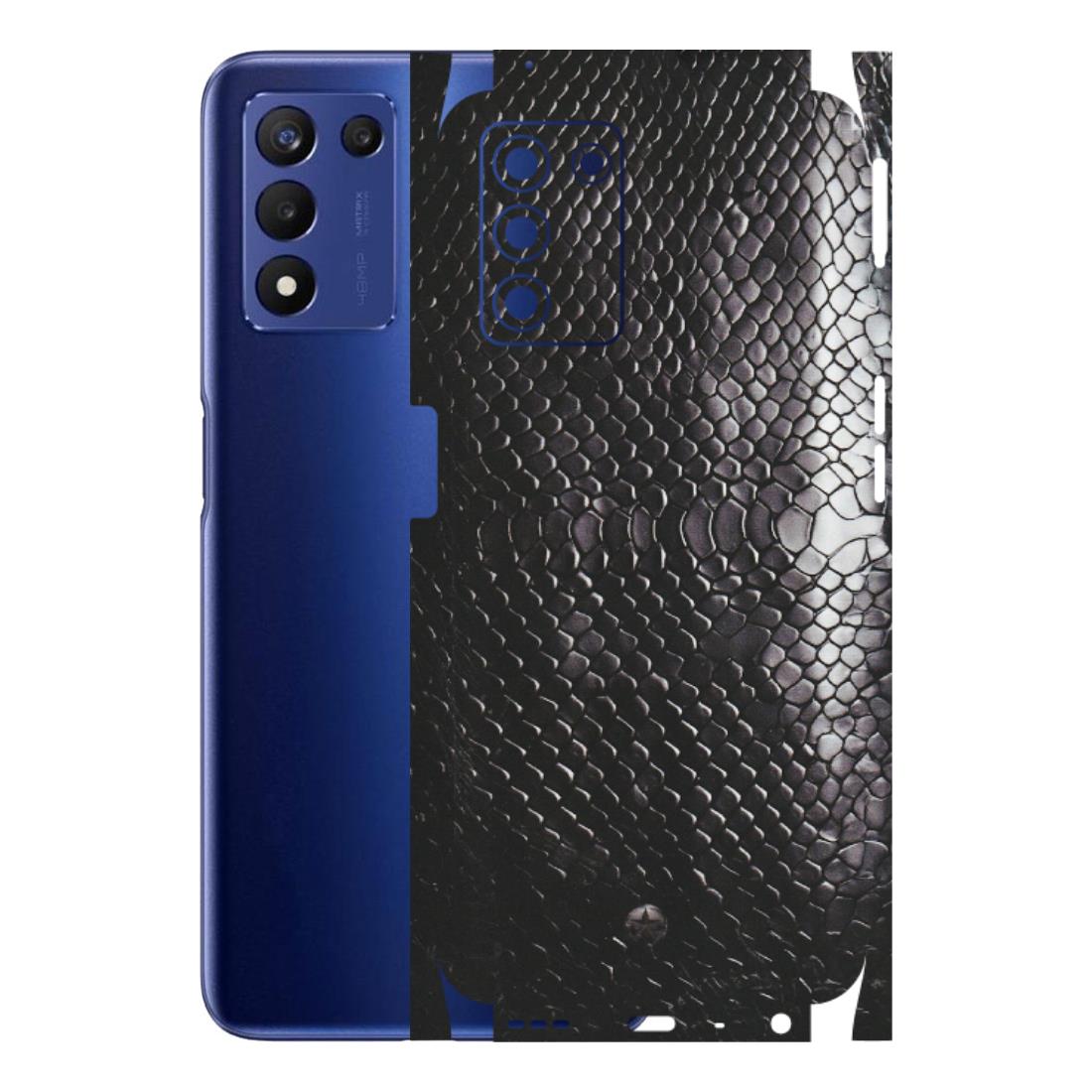 Realme Phone Skins (All Models) - Black Snack Leather - Matte Finish (M-147) Realme 9 5G SE