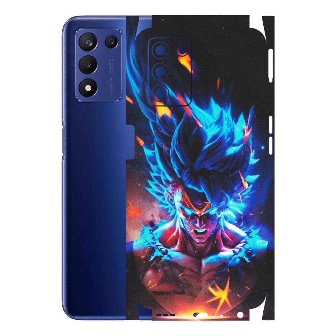 Realme Phone Skins (All Models) - Angry Goku Dragon Ball Anime - Matte Finish (M-150) Realme 9 5G SE