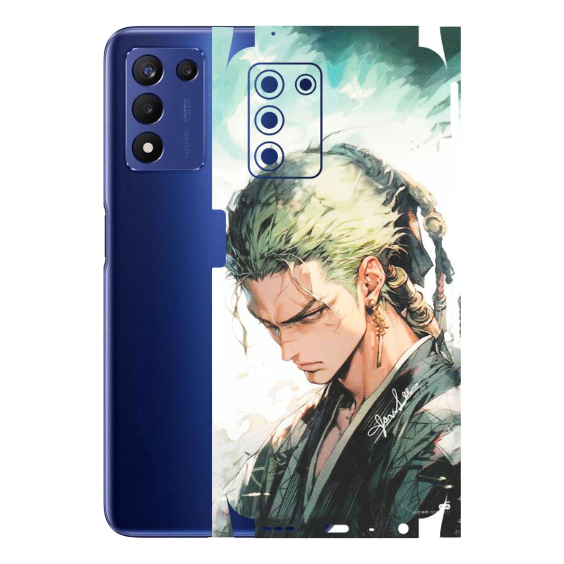 Realme Phone Skins (All Models) - Pirate Hunter One Piece Anime - Matte Finish (M-157) Realme 9 5G SE