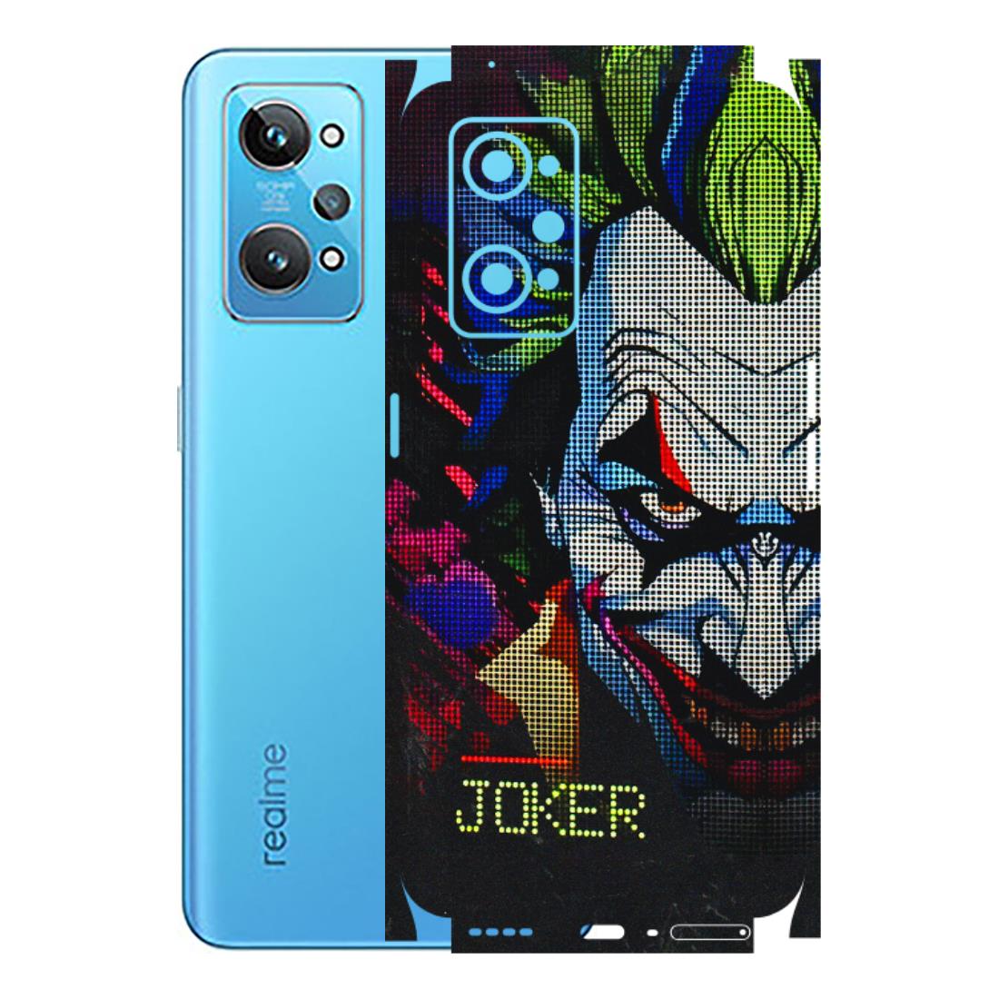 Realme Phone Skins (All Models) - Joker Dot Matrix - 3D Embossed Finish (L-08) Realme GT 2