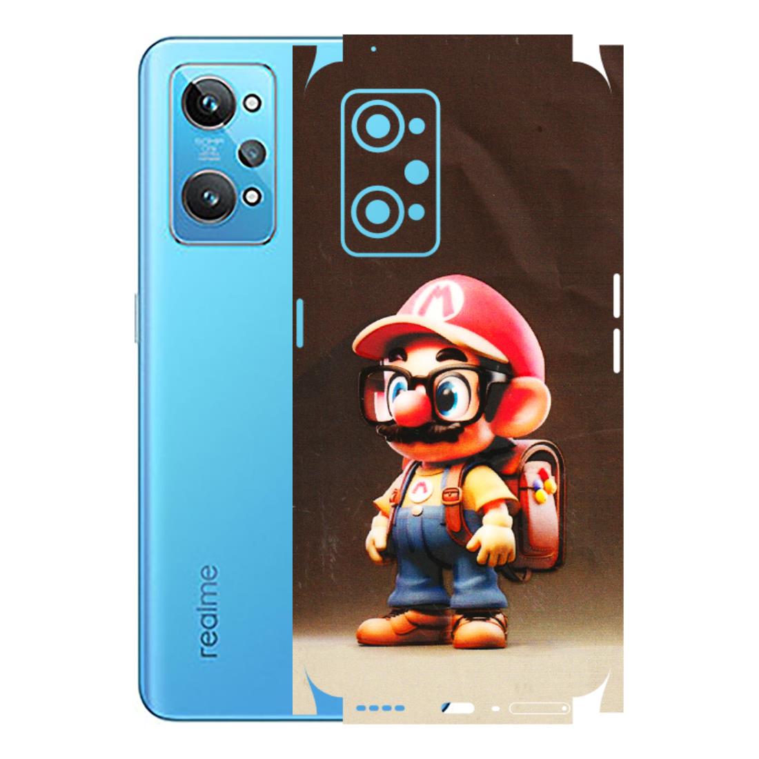 Realme Phone Skins (All Models) - Little Mario - 3D Embossed Finish (L-119) Realme GT 2