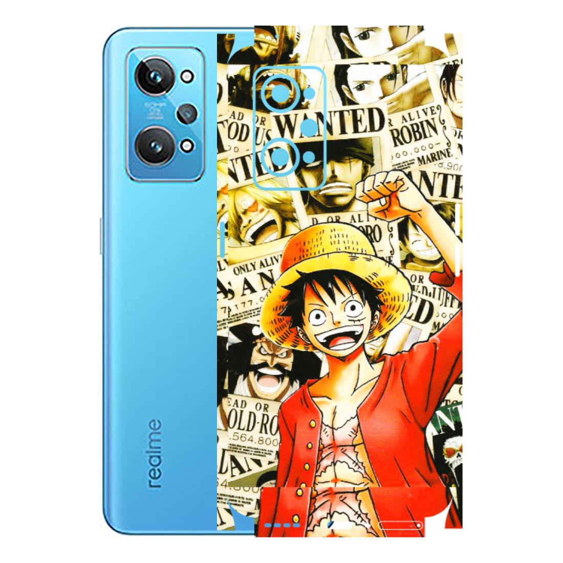 Realme Phone Skins (All Models) - Luffy Anime - 3D Embossed Finish (L-177) Realme GT 2