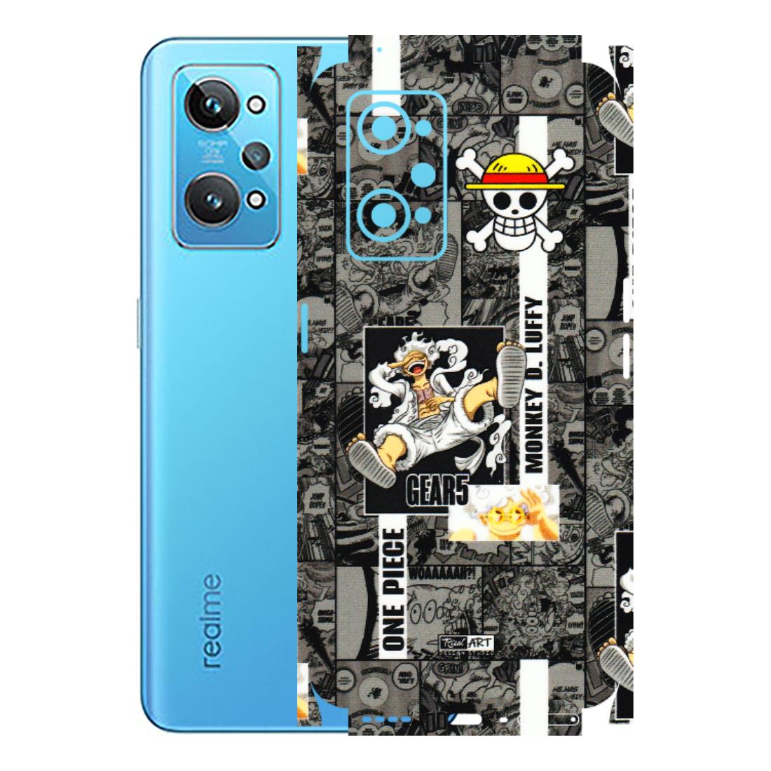 Realme Phone Skins (All Models) - Cuffy Anime MonkeyCamic - 3D Embossed Finish (L-242) Realme GT 2