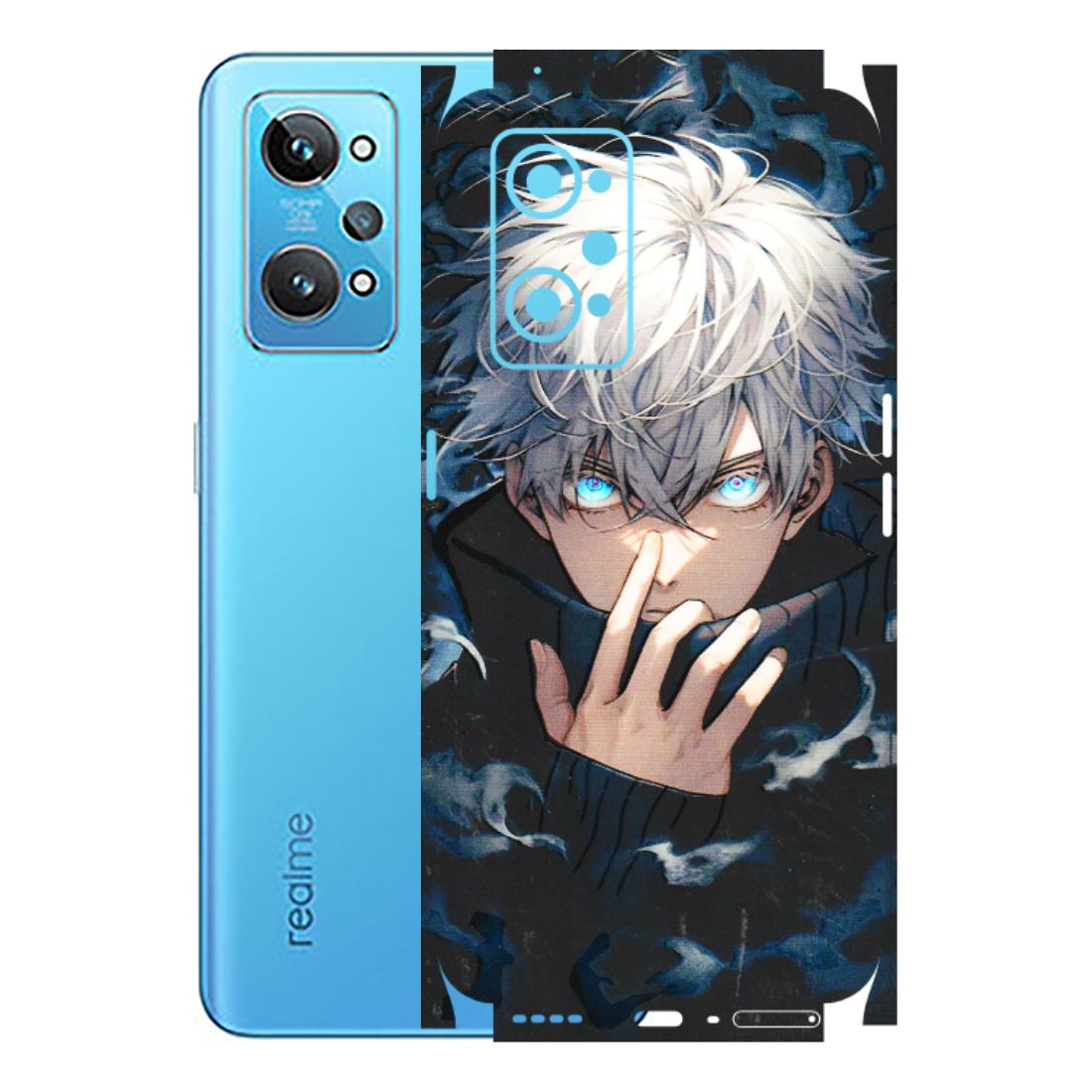 Realme Phone Skins (All Models) - New Jujutsu Kaisen Anime - 3D Embossed Finish (L-313) Realme GT 2