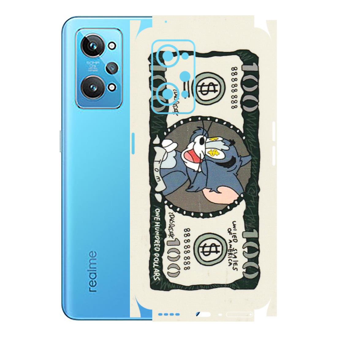Realme Phone Skins (All Models) - Tom Hundred Dollar - 3D Embossed Finish (L-324) Realme GT 2