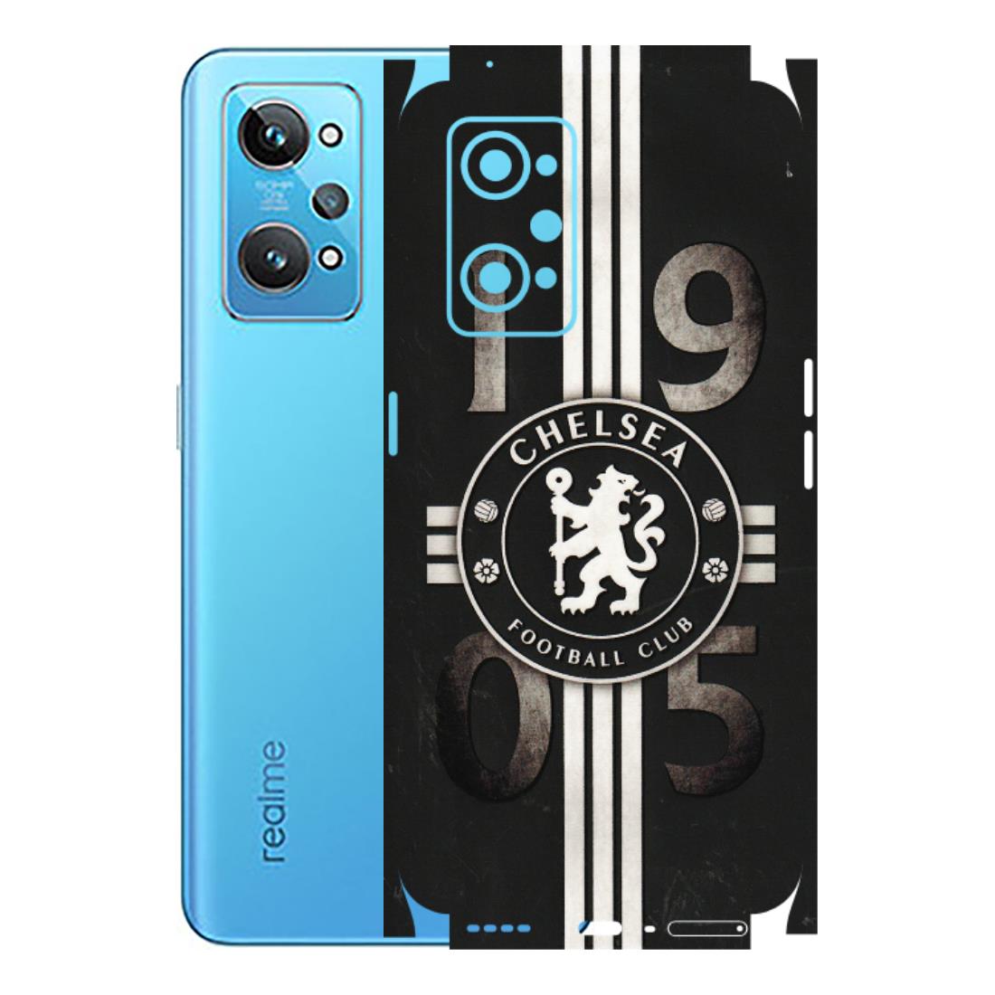 Realme Phone Skins (All Models) - Chelsea Fan Club - 3D Embossed Finish (L-36) Realme GT 2