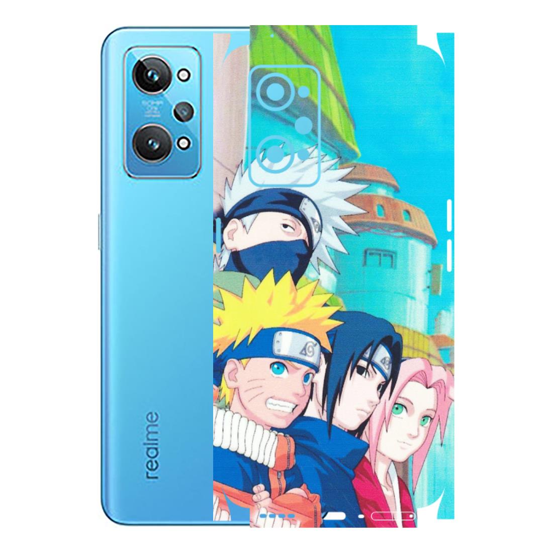 Realme Phone Skins (All Models) - Team Minato And Kakashi - Matte Finish (M-101) Realme GT 2