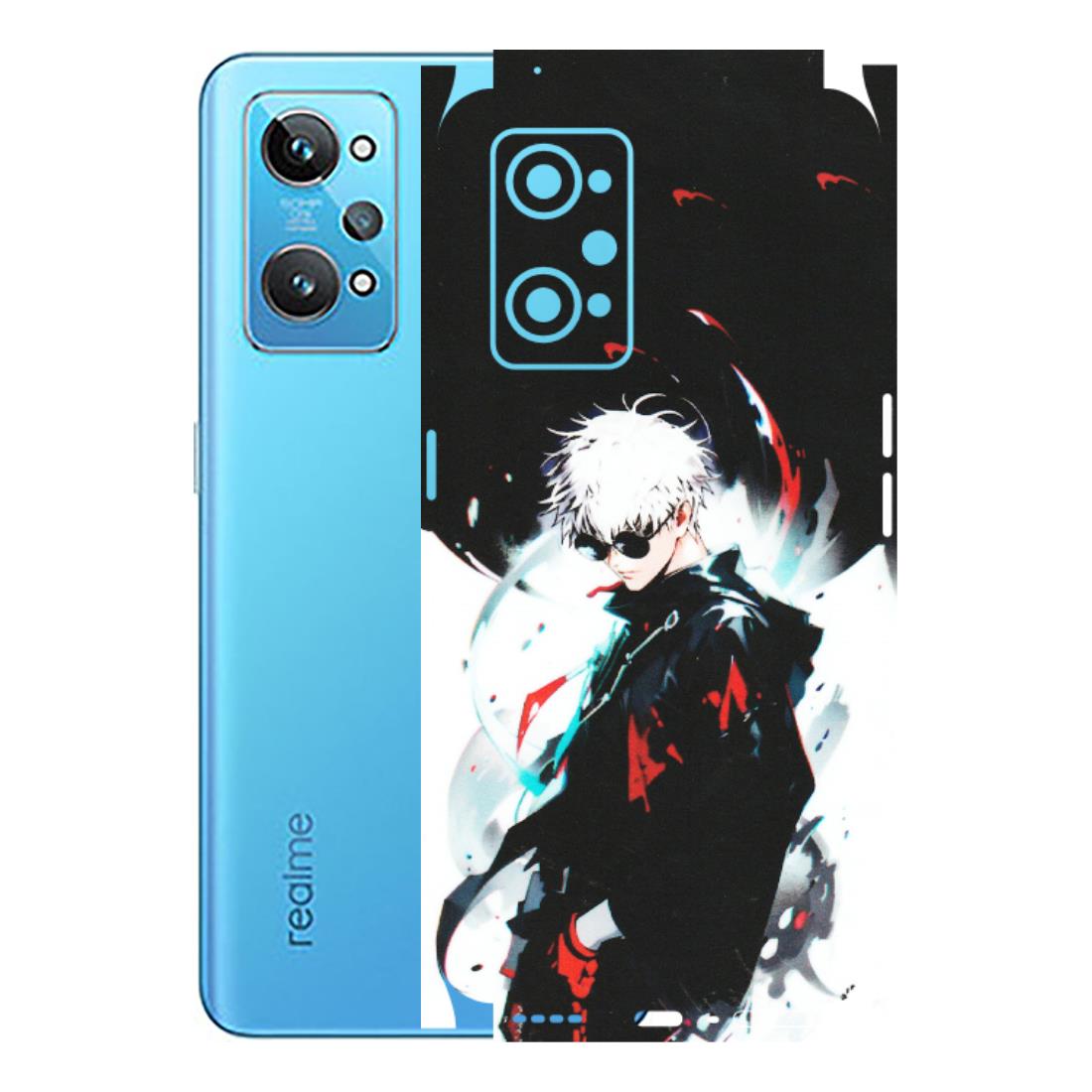 Realme Phone Skins (All Models) - Gojo Powerful Charater Kaisen Anime - Matte Finish (M-144) Realme GT 2