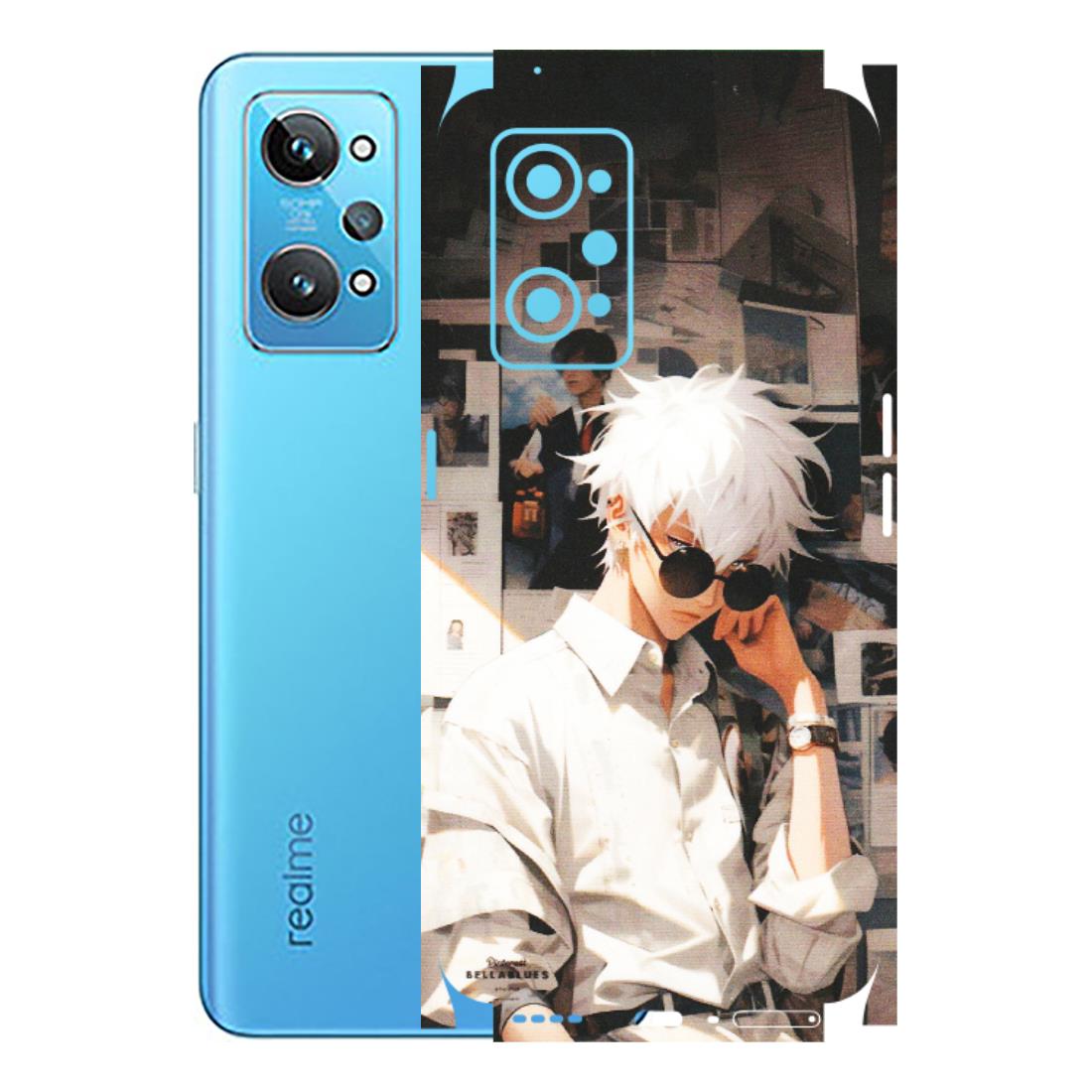 Realme Phone Skins (All Models) - Gojo Satoru Jujustu Kaisen Anime - Matte Finish (M-156) Realme GT 2